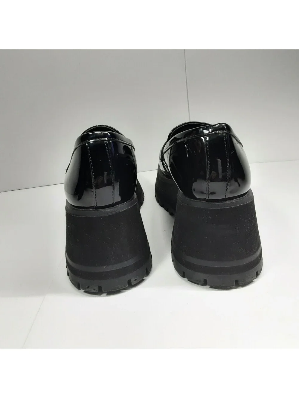 BP. Shilo - Platform Loafer | Glitter and Patent Leather | Size 9 M